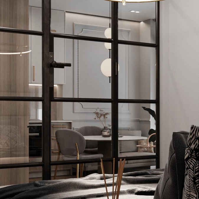 Спальня та гардеробна