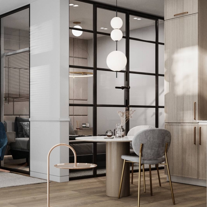 Спальня та гардеробна