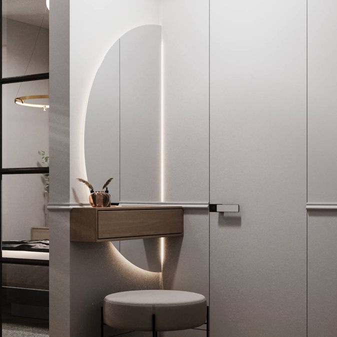 Спальня та гардеробна