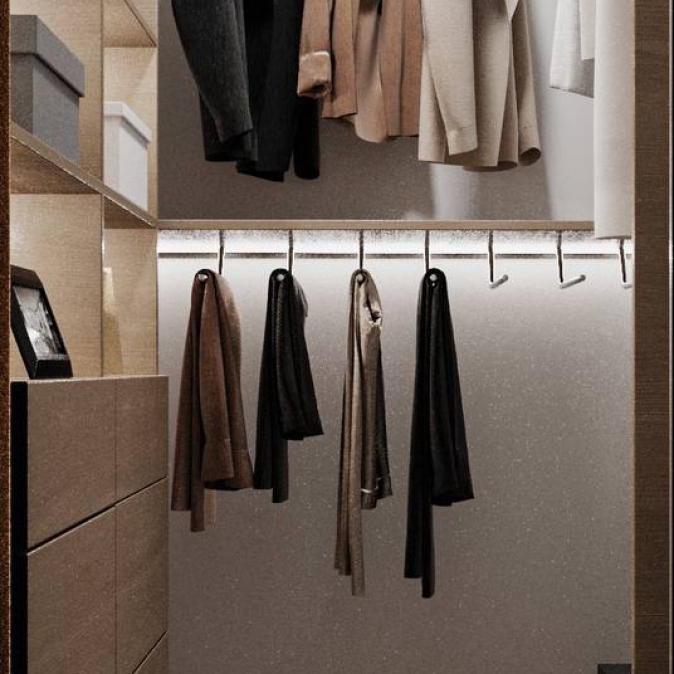 Спальня та гардеробна